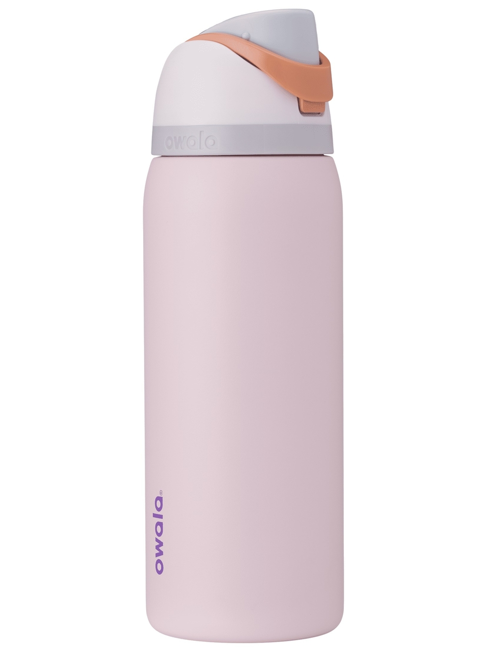 Owala Pink Freesip Insulated Water Bottle with Peach Accent - Everyday 32oz Sip